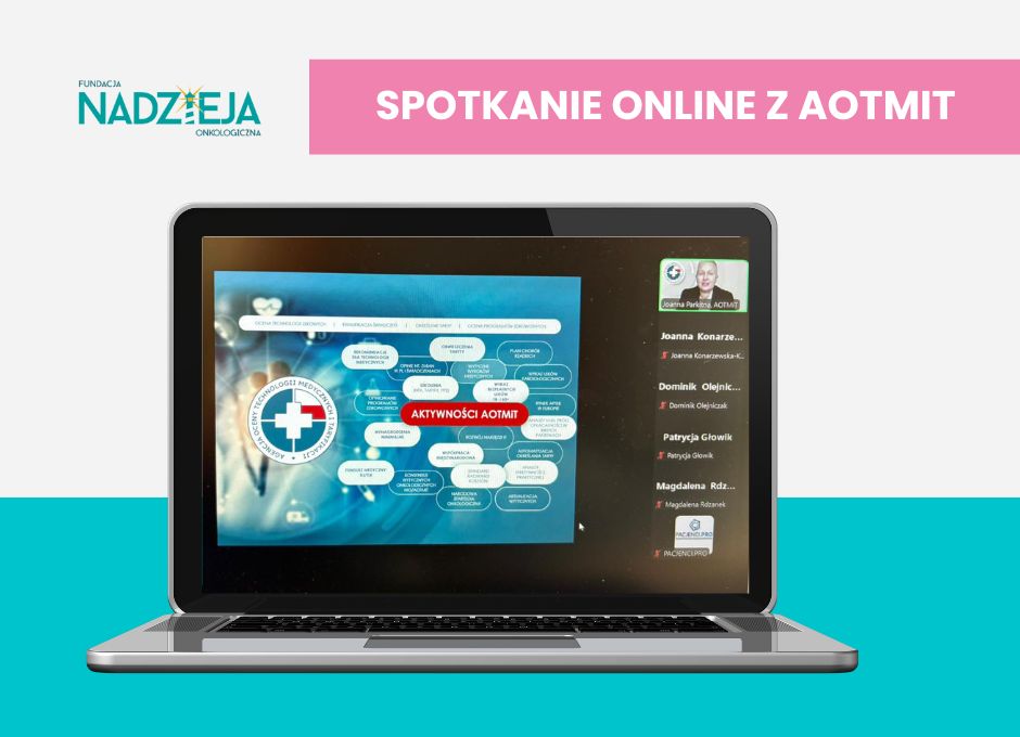 Spotkanie online z AOTMIN / Fundacja Onkologiczna Nadzieja